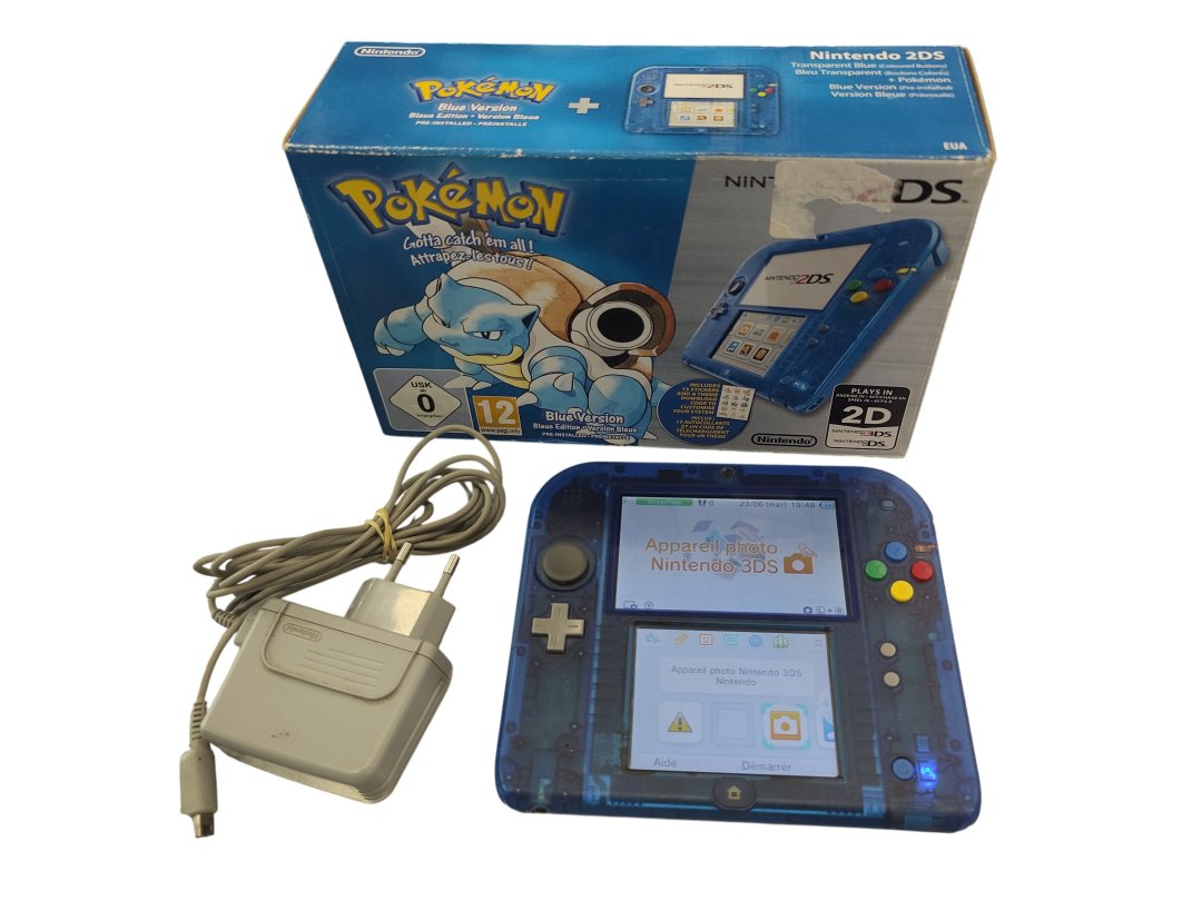 2ds pack pokemon bleue en boite