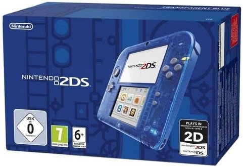 2ds translucide en boite