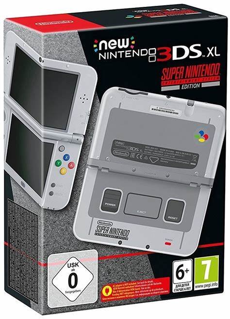 New 3ds xl edition super nintendo en boite