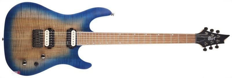 Guitare electrique kx300 etched gold/black