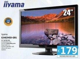 Ecran pc 24" e2482hd