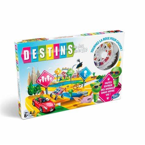 Jeu de societe destins le jeu de la vie
