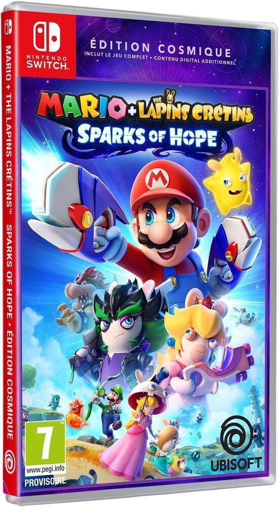 Jeu mario + les lapins cretins sparks of hope edition cosmique
