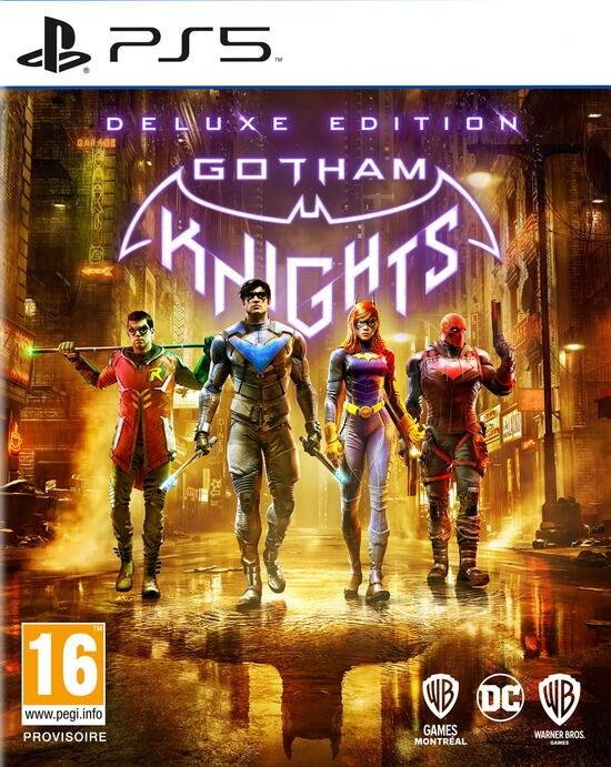 Jeu gotham knights deluxe edition