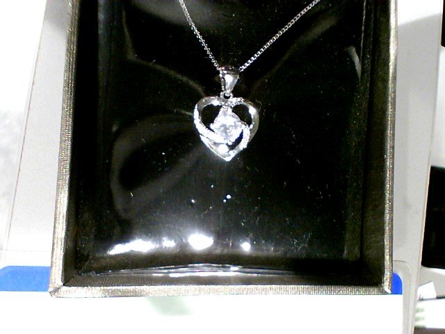 Collier coeur 925 argent