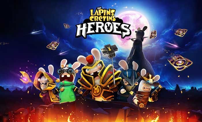 Jeu de societe the lapins cretins heroes