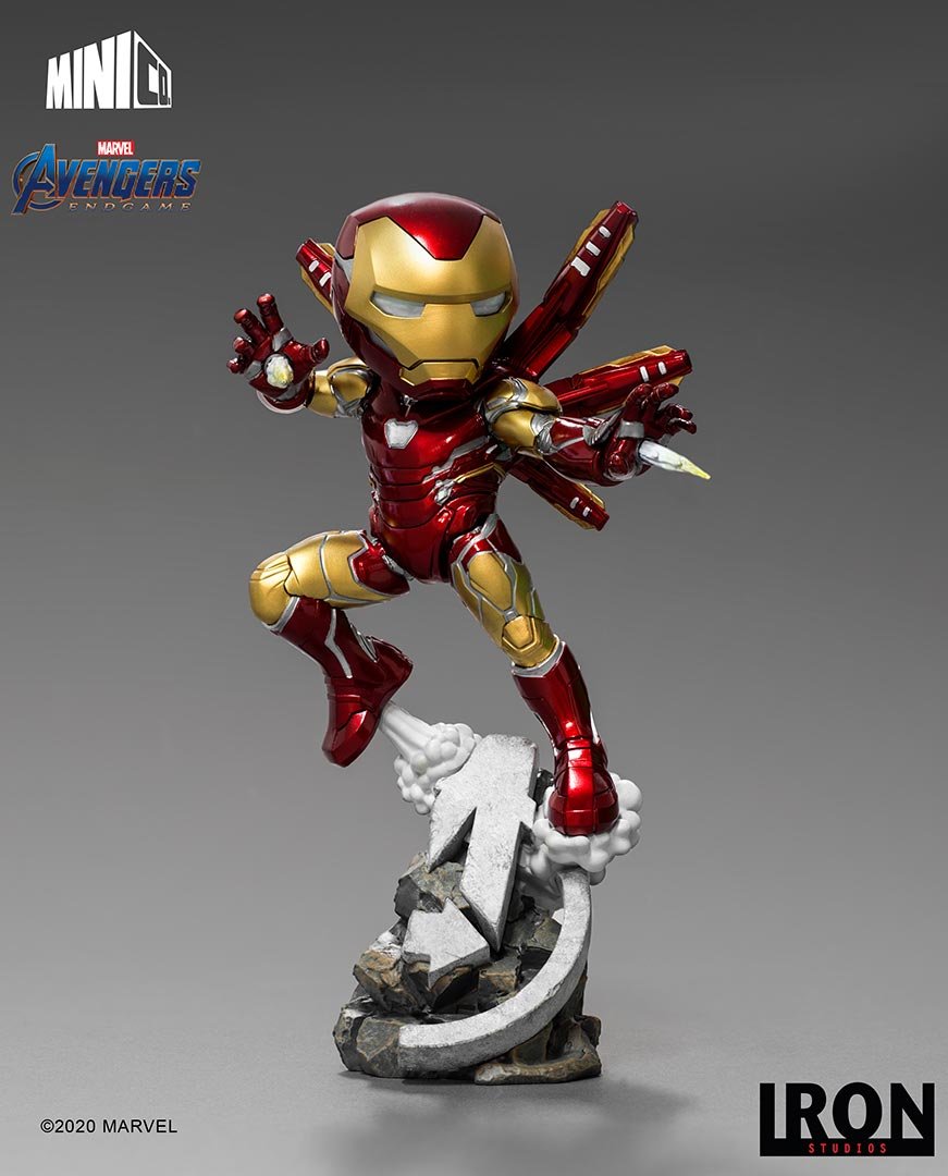 Figurine minico iron man 20cm - avengers : endgame