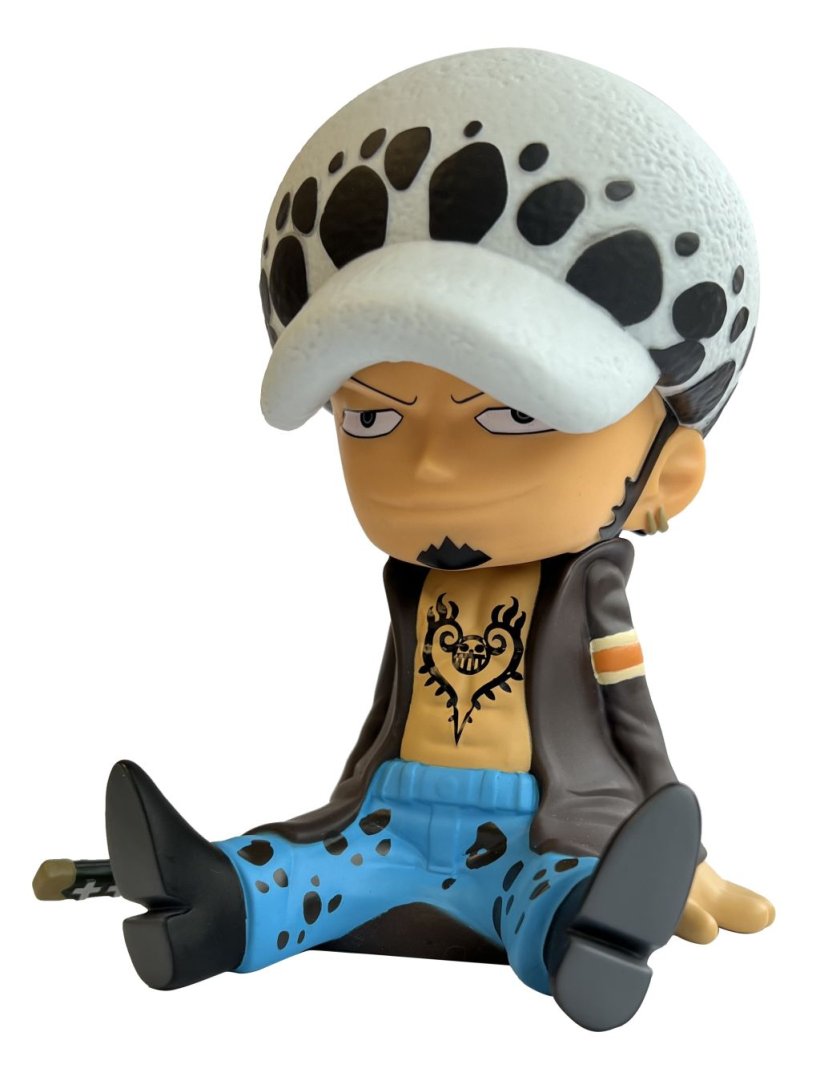Figurine one piece - tirelire - trafalgar - 16cm