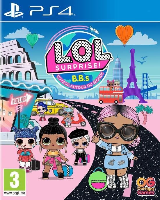 Jeu l.o.l. surprise! b.b.s voyage autour du monde