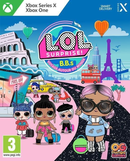 Jeu l.o.l. surprise! b.b.s voyage autour du monde