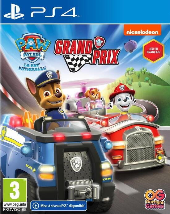 Jeu paw patrol la pat'patrouille grand prix