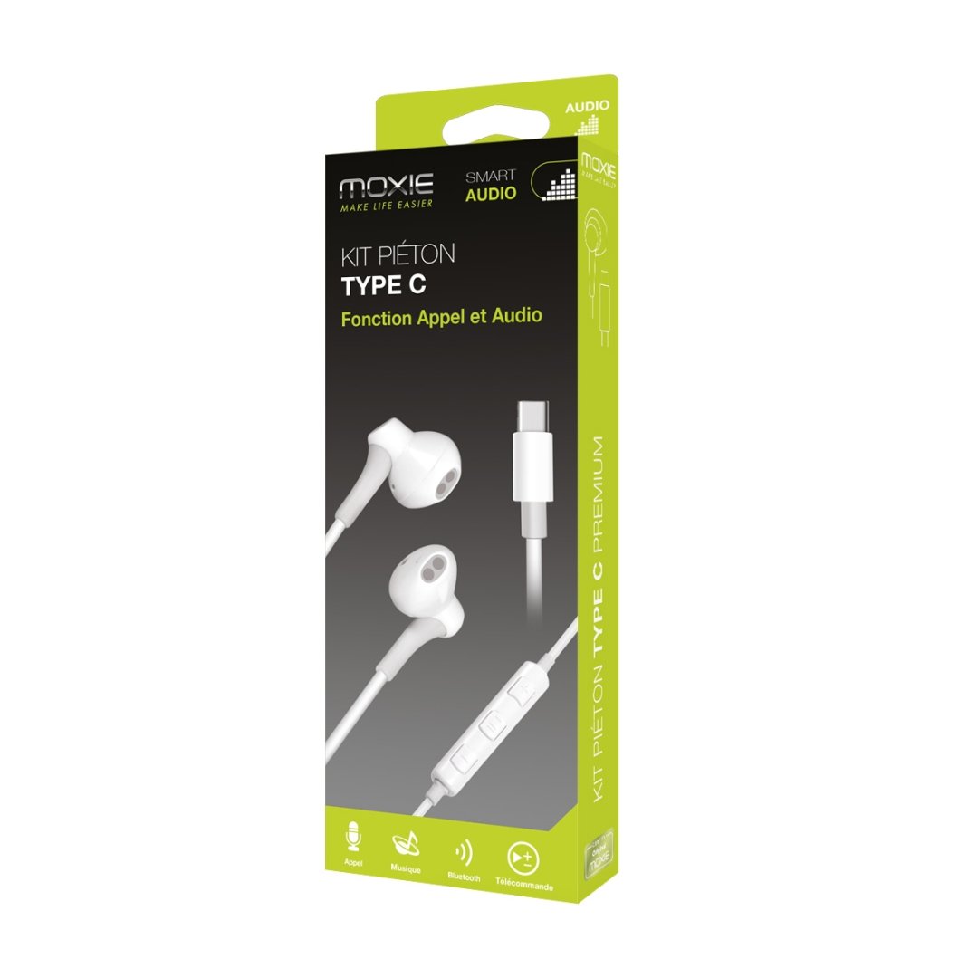 Oreillette filaire type c kptypecbluetoothbl