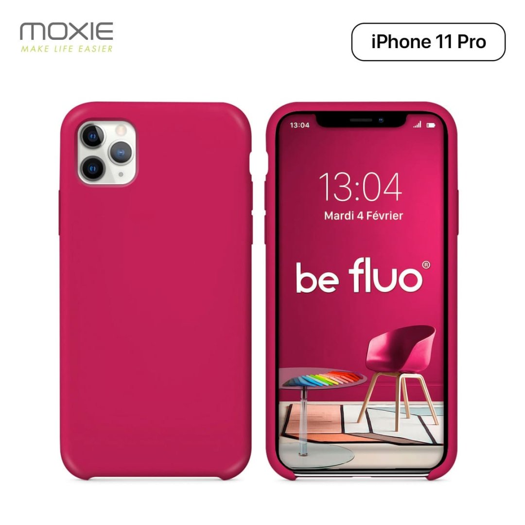 Coque iPhone 11 pro - framboise befluoip11prorasp