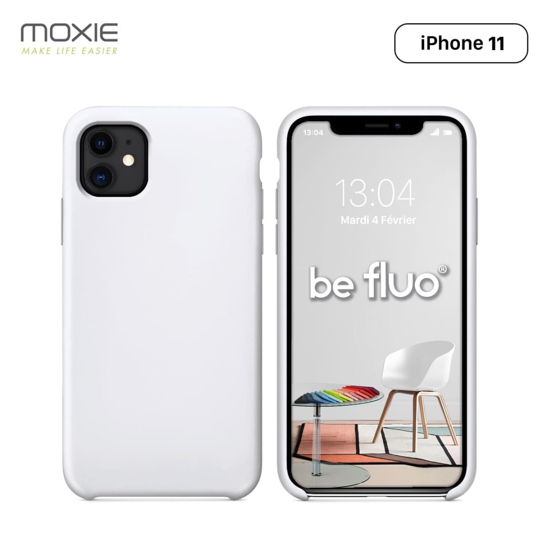Coque iPhone 11 - blanc befluoip11white