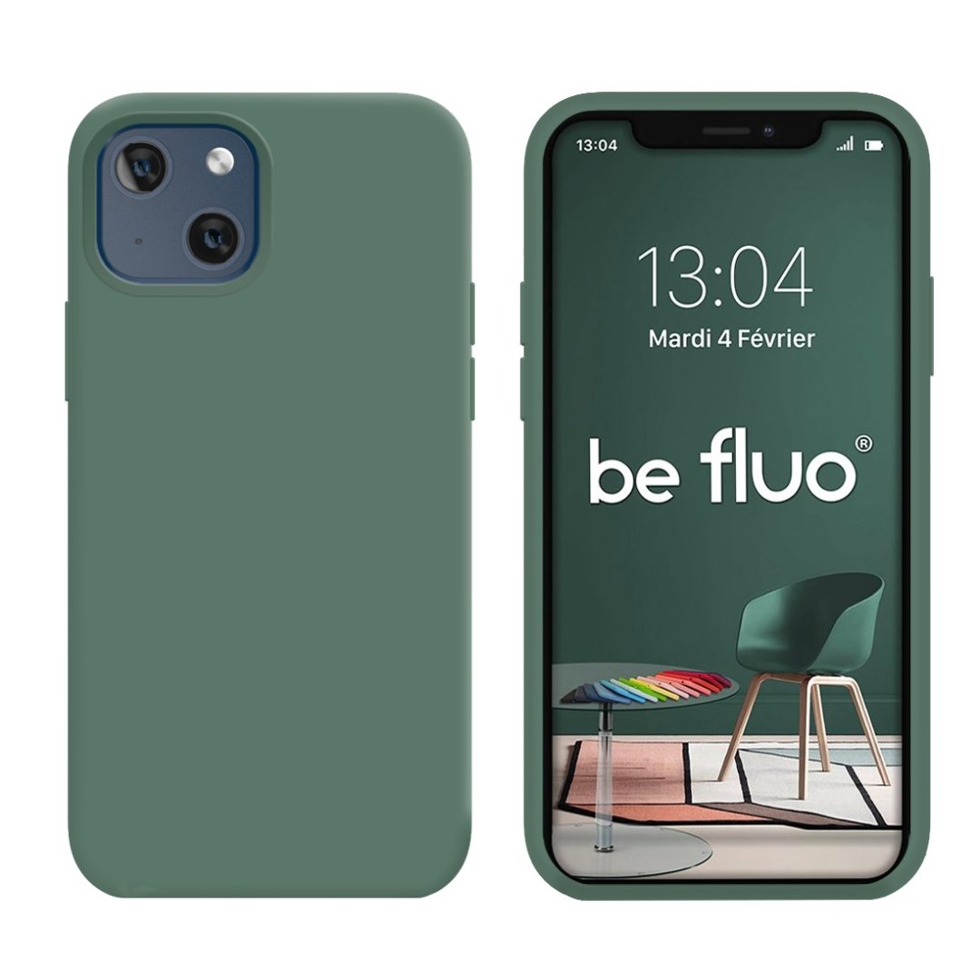 Coque iPhone 14 pin vert befluoip14pinvert