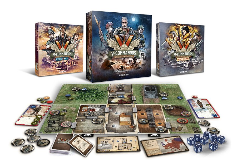 Jeu de societe v commandos
