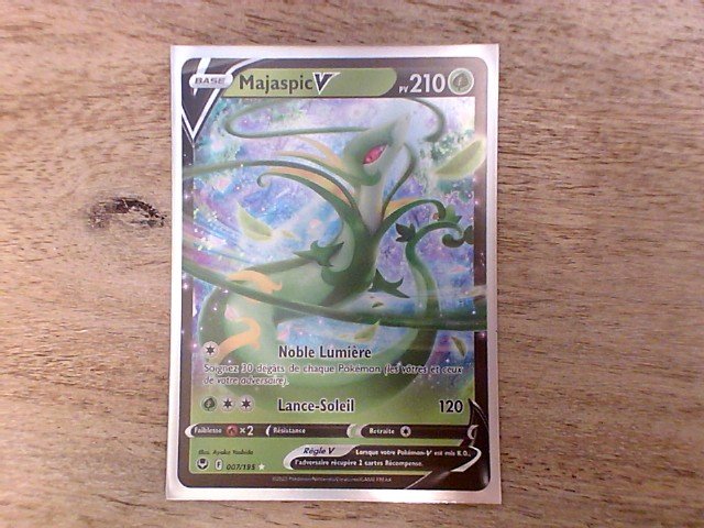 Carte pokemon majaspic v 007/195