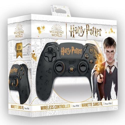 Manette hp ps4 ss fil noire 140119b