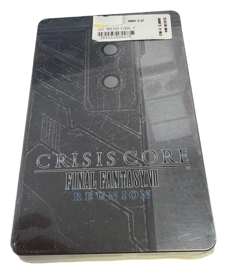 Jeu crisis core final fantasy vii reunion