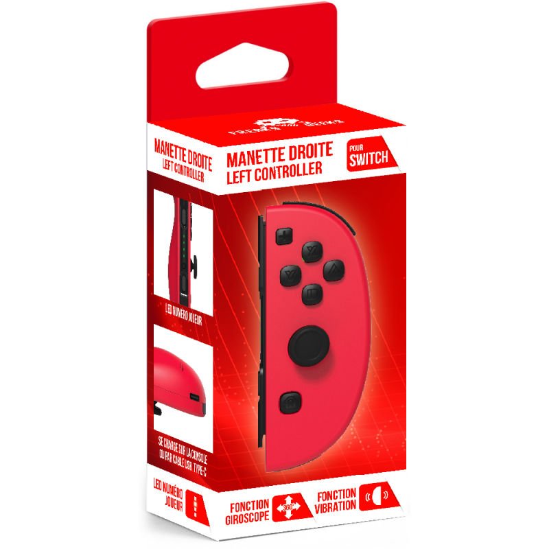 Switch manette joycon d rouge 299266r