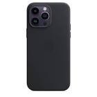 Coque midnight iPhone 14 pro max leather case