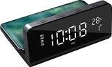 Reveil avec charge sans fil xqac15w-blk