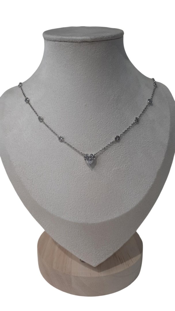 Collier argent