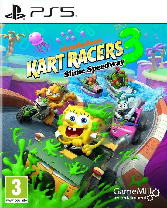 Jeu nickelodeon kart racers 3 : slime speedway 3