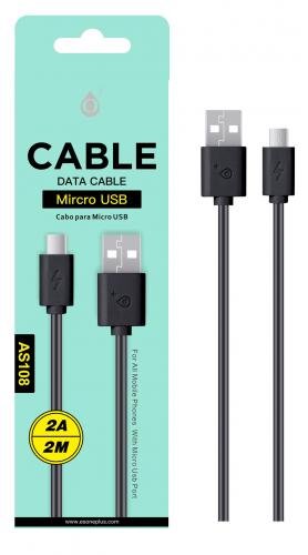 Cable micro usb 1m noir 800542c