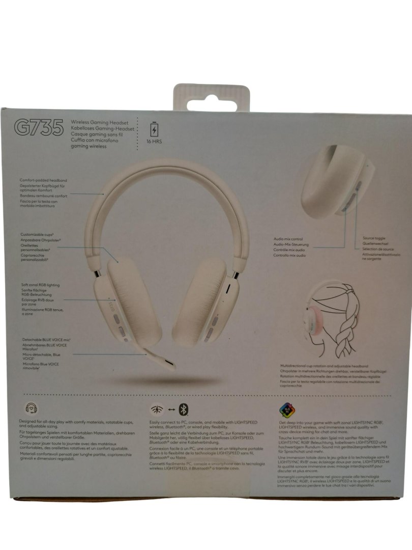 Casque ss fil g735