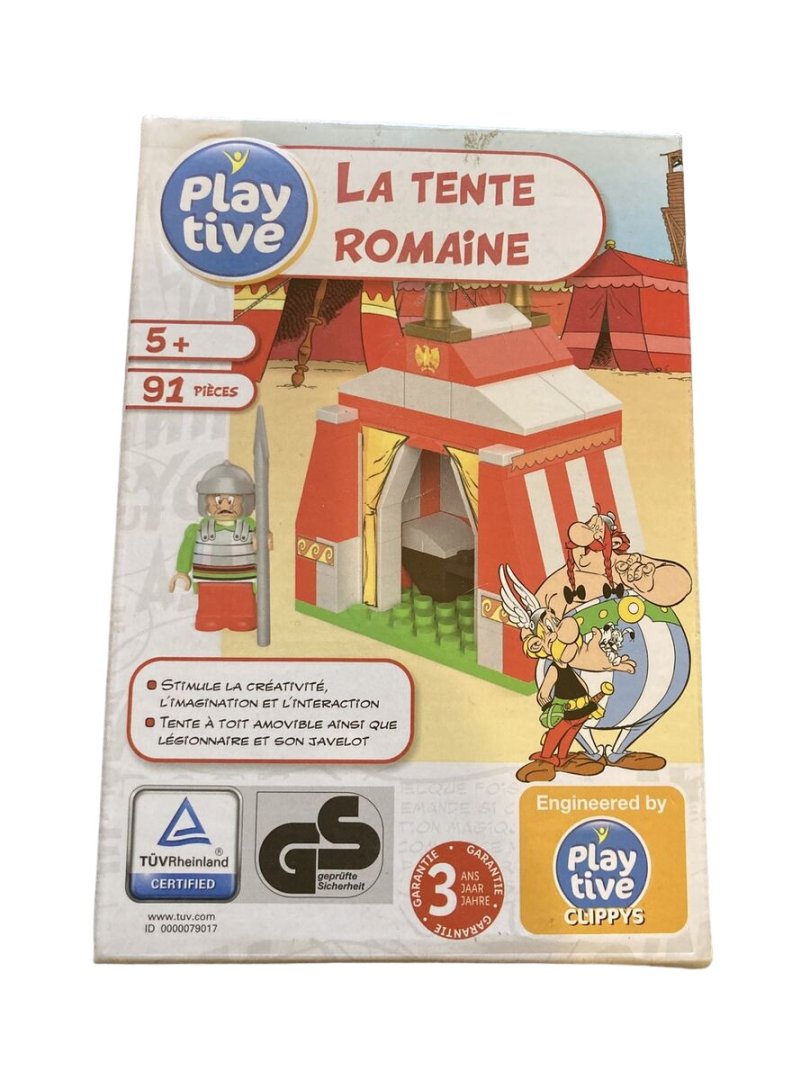 Jouet la tente romaine - asterix et obelix