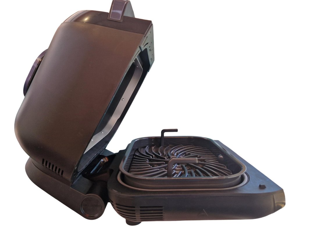 Grill d'interieur & friteuse foodi max ag551eu