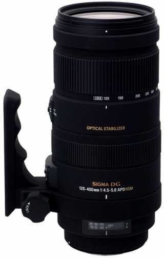 Objectif reflex dg 120-400 mm 1:4.5-5.6 apo hsm