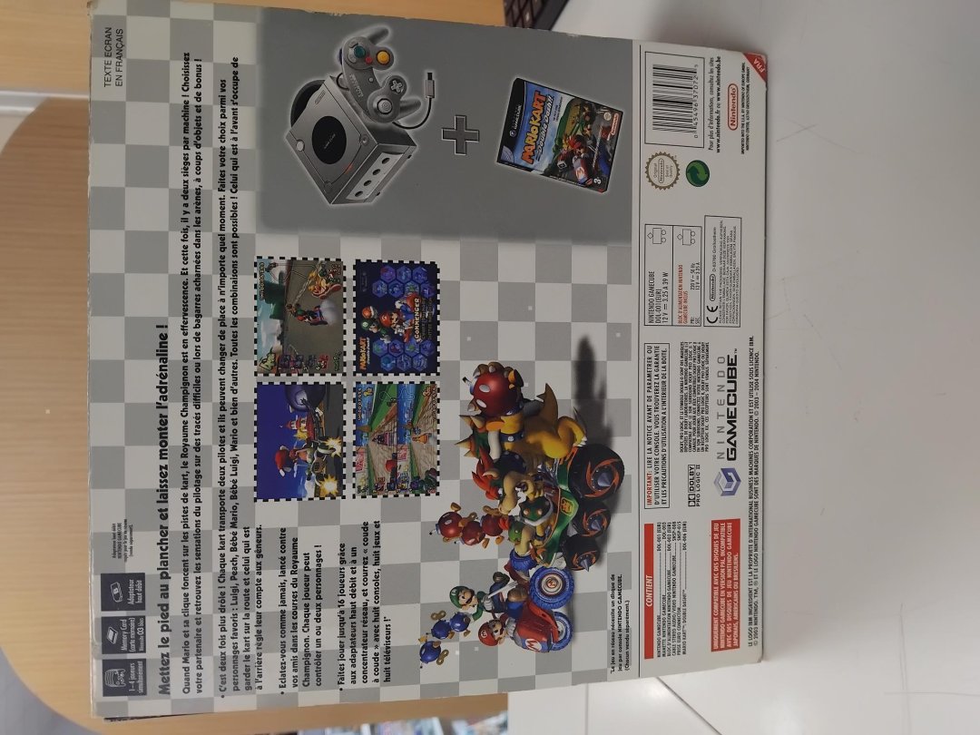 Gamecube pack mario kart en boite
