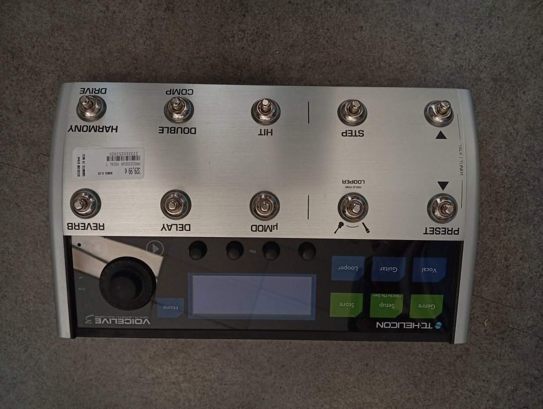Processeur vocal voicelive 3