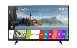 Smart tv led 43" (108cm) 43uj620v
