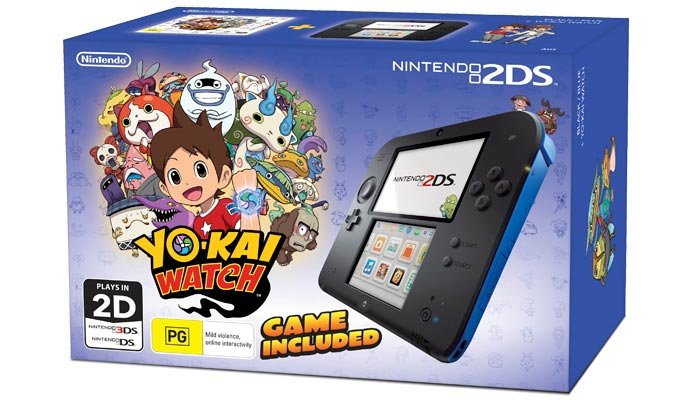 2ds pack yo-kai watch en boite