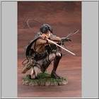 Figurine 17cm attack on titan levi fortitude
