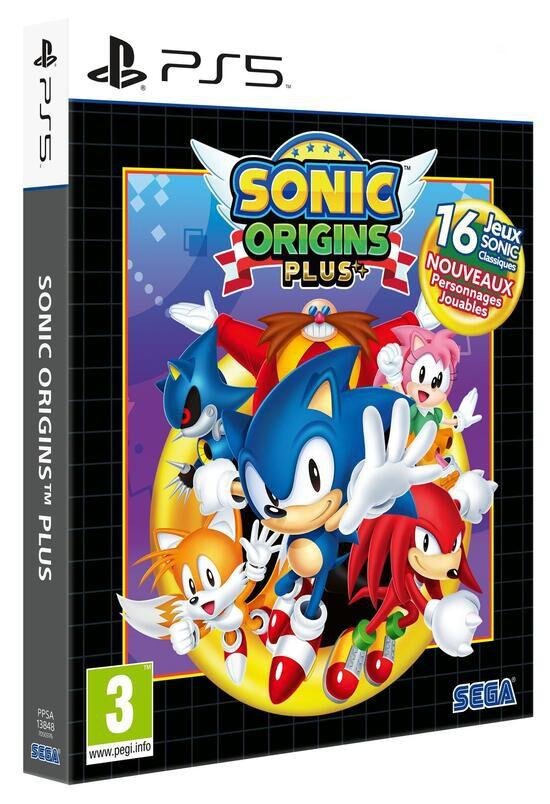 Jeu sonic origins plus