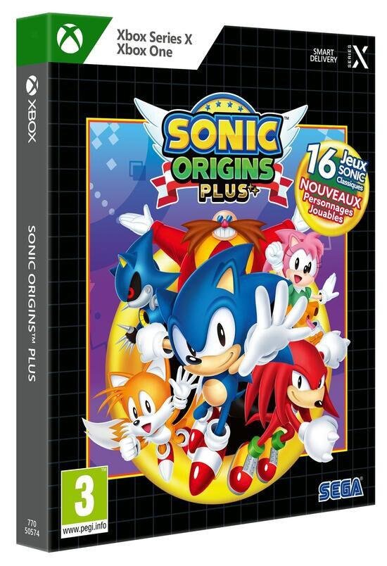 Jeu sonic origins plus