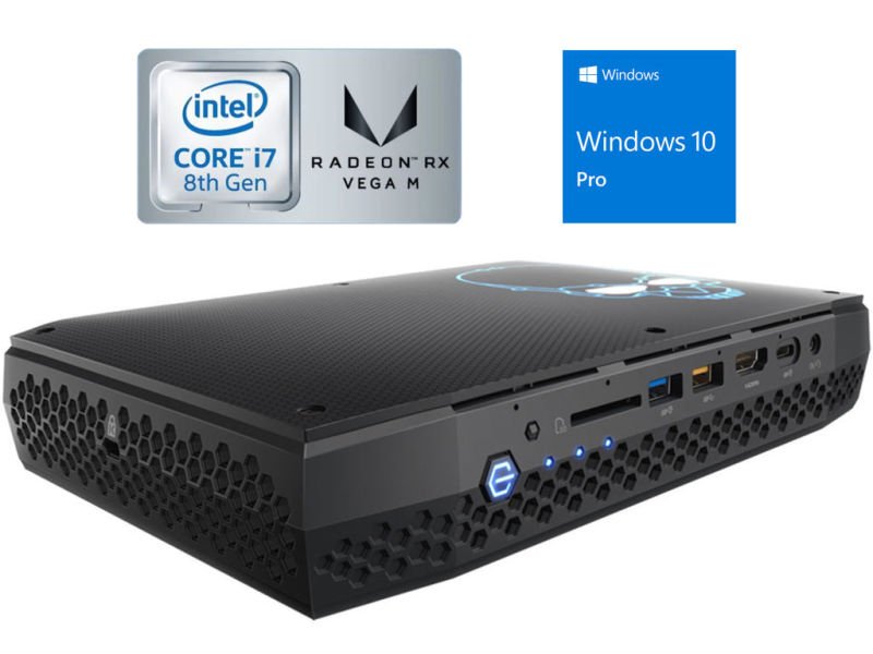 Unite centrale core i7 8705g 3.1ghz x2 nuc8i7hnk 16 go ddr4