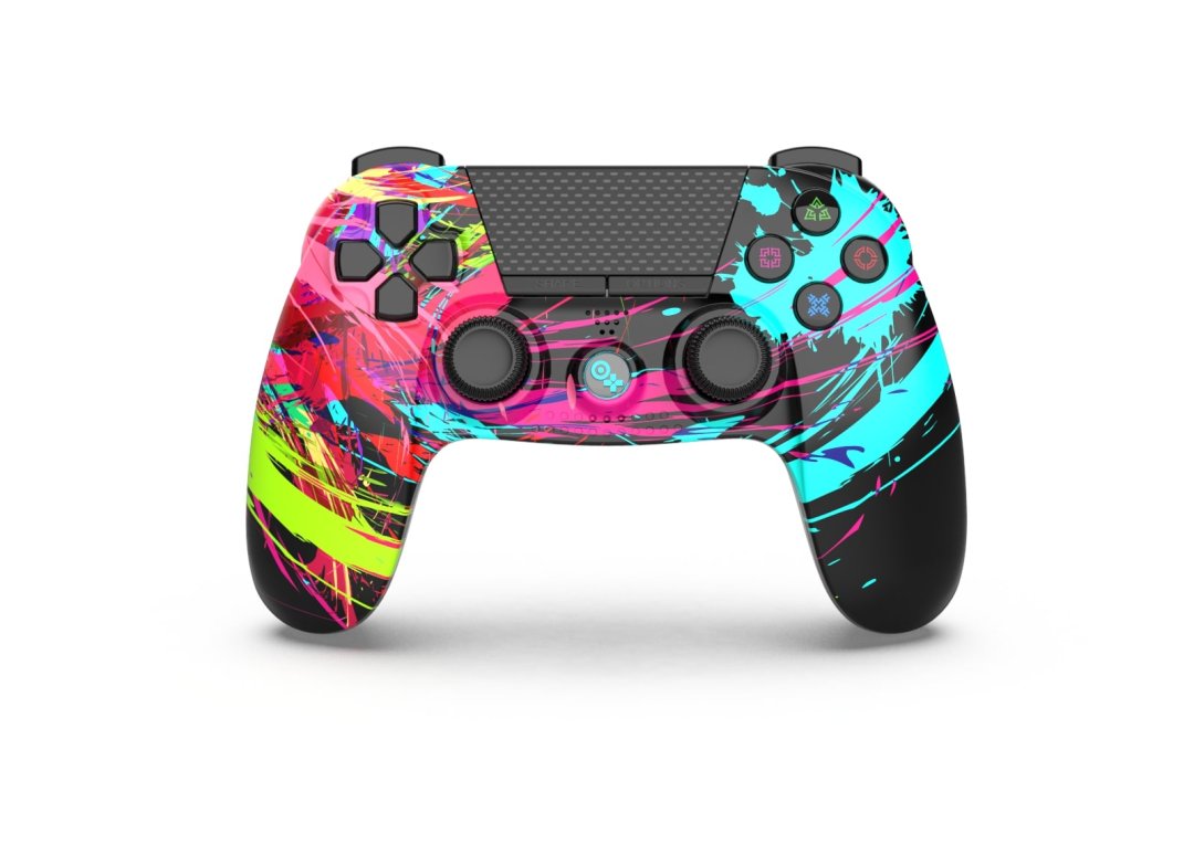 Manette ps4 bt street art noir 1659