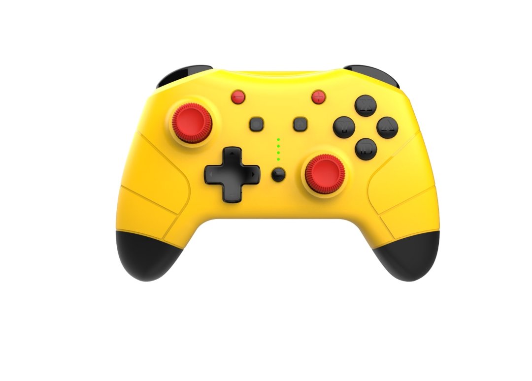 Manette switch bt jaune noir 2998