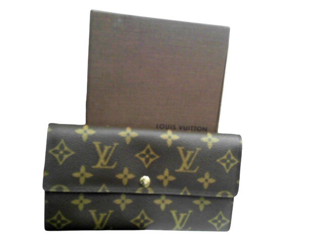 Portefeuille sarah monogram