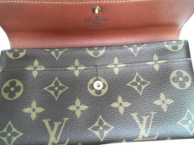 Portefeuille sarah monogram