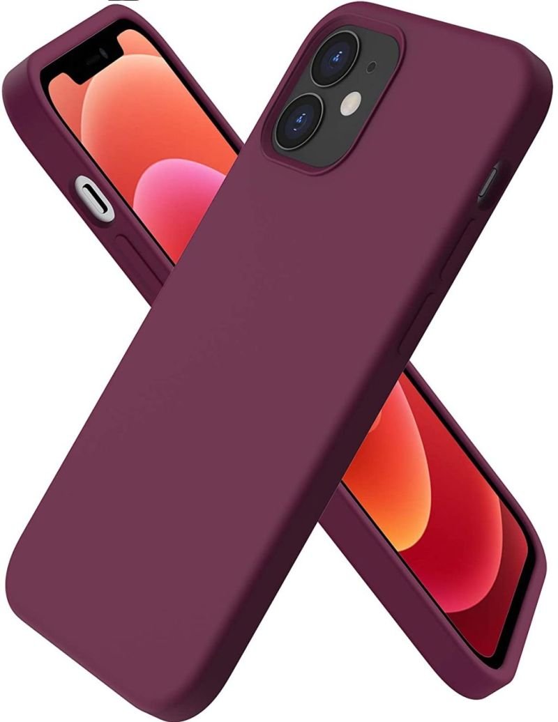 Coque iPhone 12 mini rouge de ma 229866