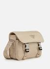 Sac porte epaule en re-nylon et cuir saffiano