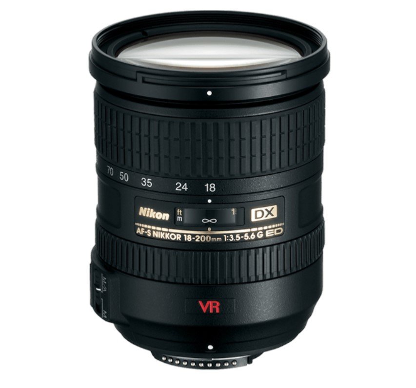 Objectif reflex af-s nikkor dx 18-200mm f/3.5-5.6 g vr ed