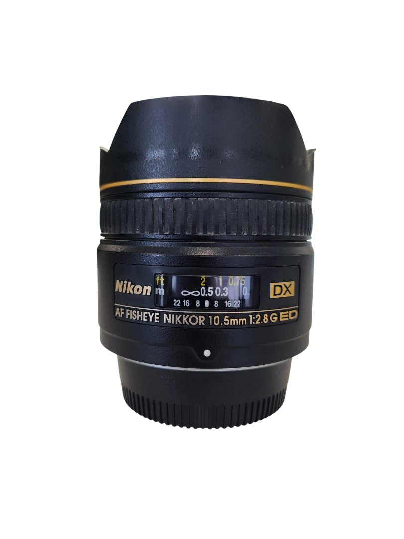 Objectif reflex af fisheye nikkor dx 10.5mm f/2.8 g ed