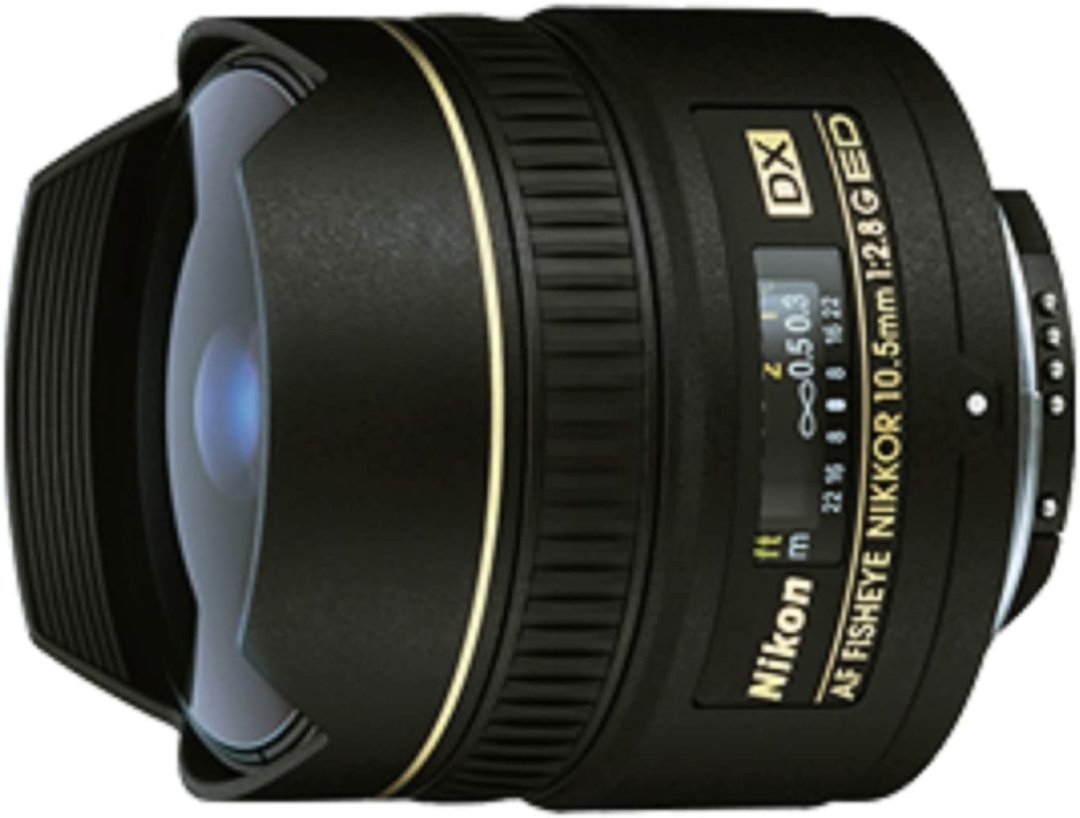 Objectif reflex af fisheye nikkor dx 10.5mm f/2.8 g ed
